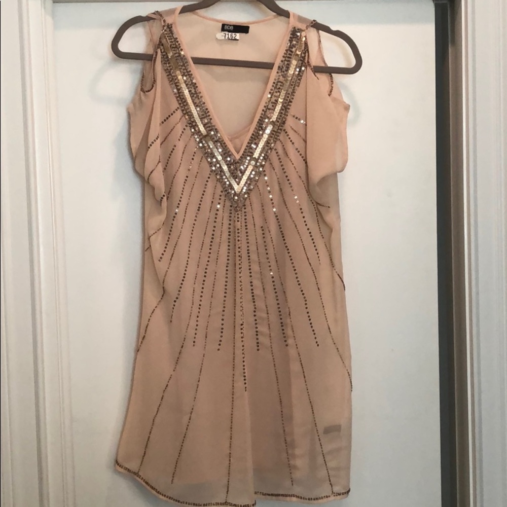Women’s dress with sequins
